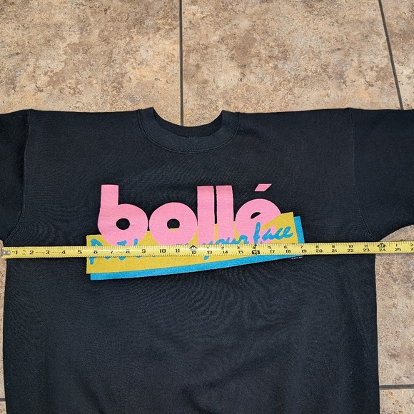 Bolle Vintage 1988 Men's Large Ladies XL Sweatshirt - Picture 5 of 7